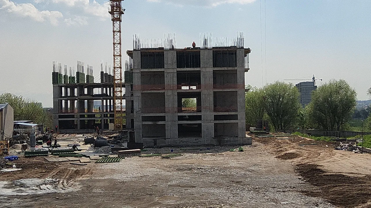 Baland Residence  — qurilish jarayoni, 9-aprel, 2026-yil