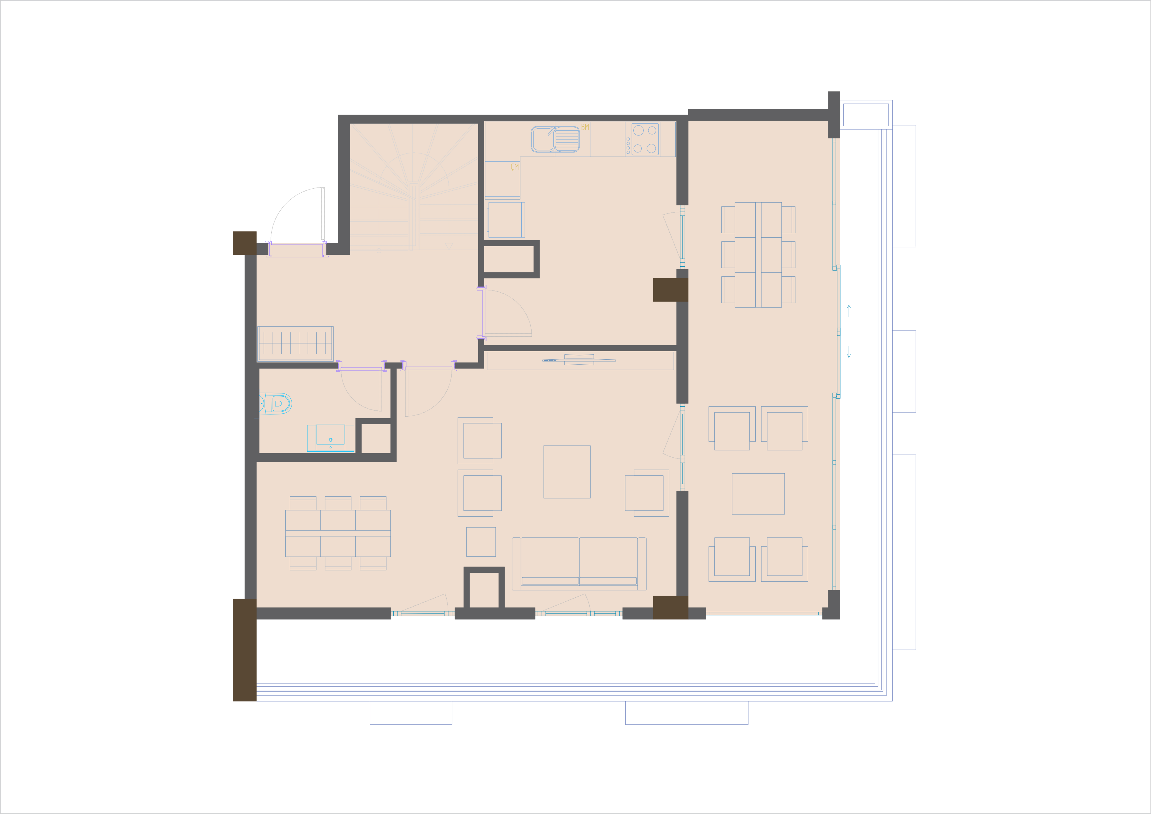 4 xonali kvartira, 128.1 m² — rejasi