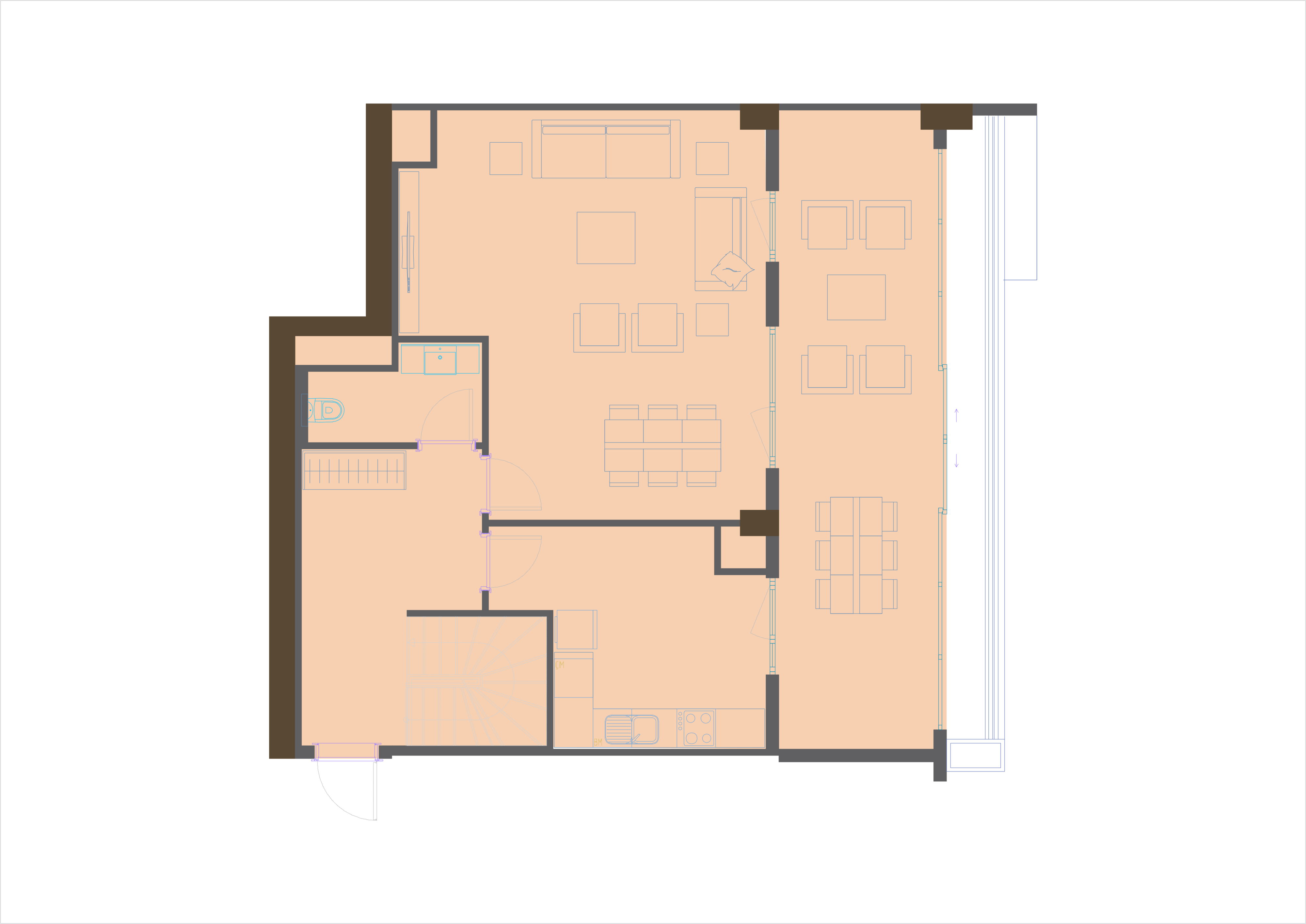 4 xonali kvartira, 150.2 m² — rejasi
