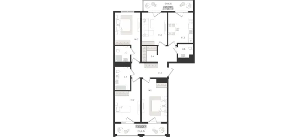4-комн