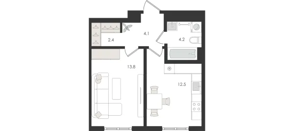 1-комн