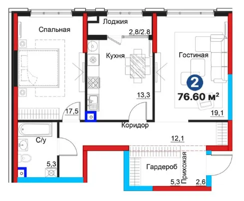 3-комн