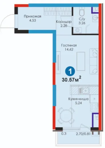1-комн