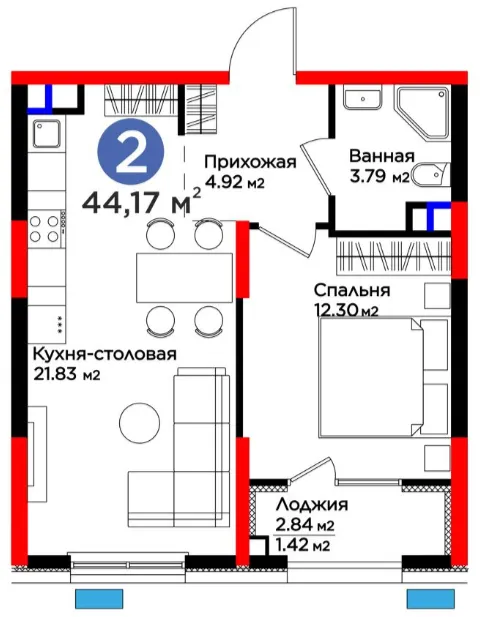 2-комн