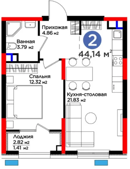 2-комн