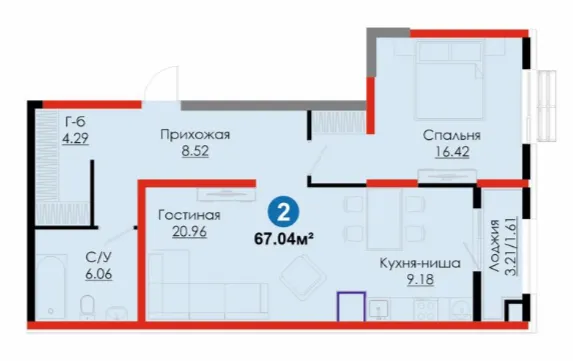 2-комн
