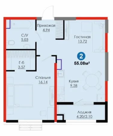2-комн