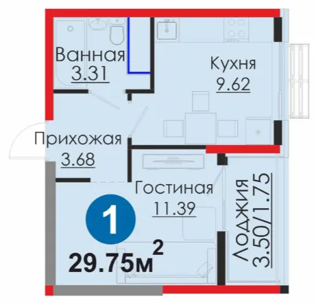 1-комн