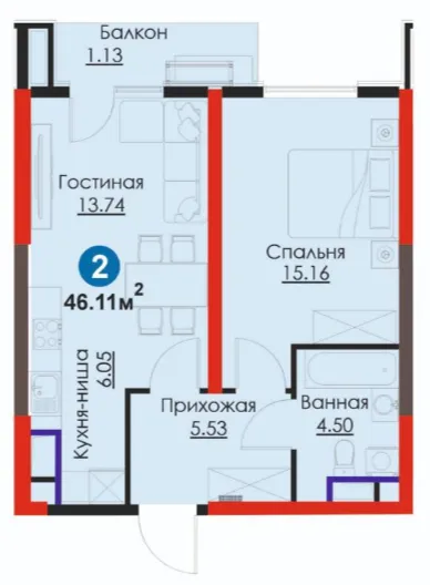 2-комн