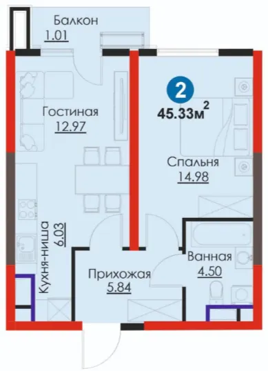 2-комн