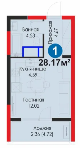 1-комн