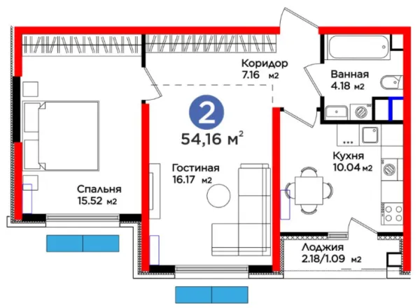 2-комн