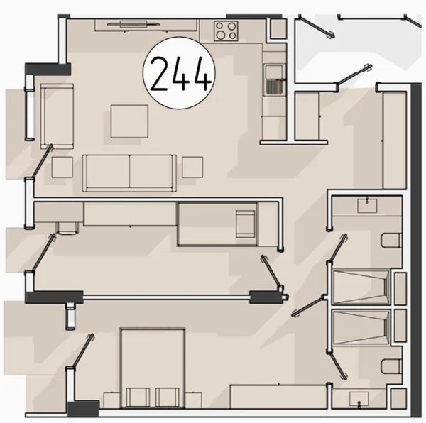 3-комн