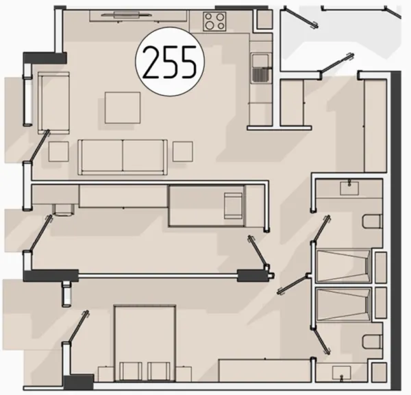 3-комн