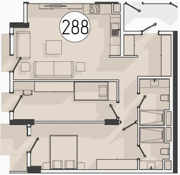3-комн
