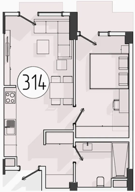 2 xonali 48.97 m²
