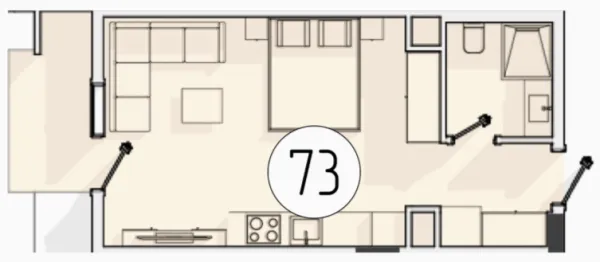 1 xonali 32.79 m²