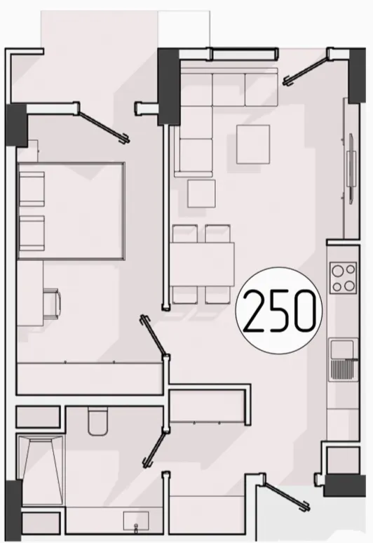 2 xonali 49.67 m²