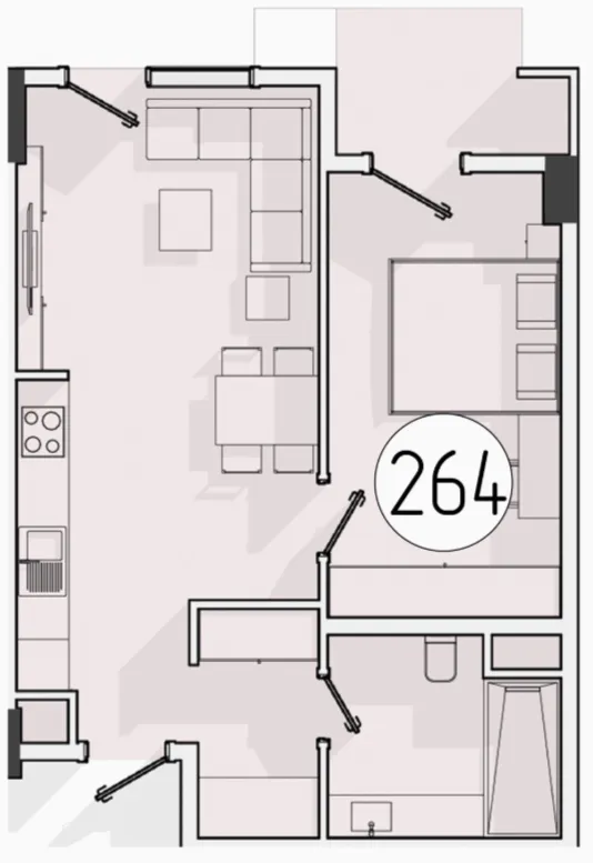 2 xonali 49.86 m²
