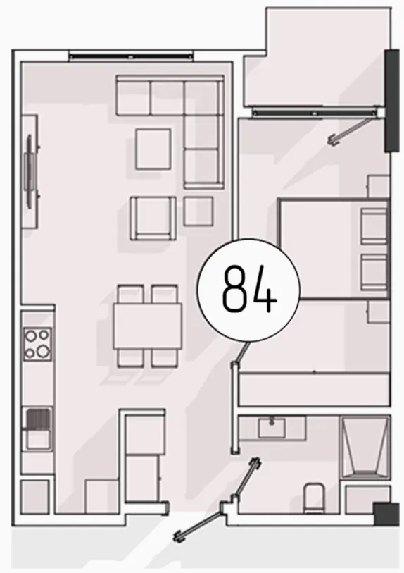 2 xonali 49 m²