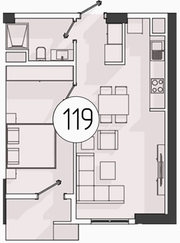 2 xonali 47.65 m²