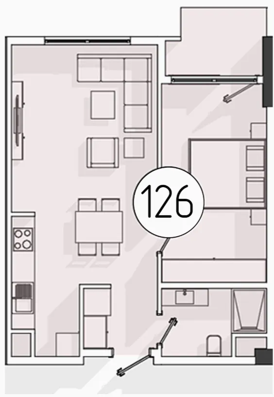 2 xonali 49 m²