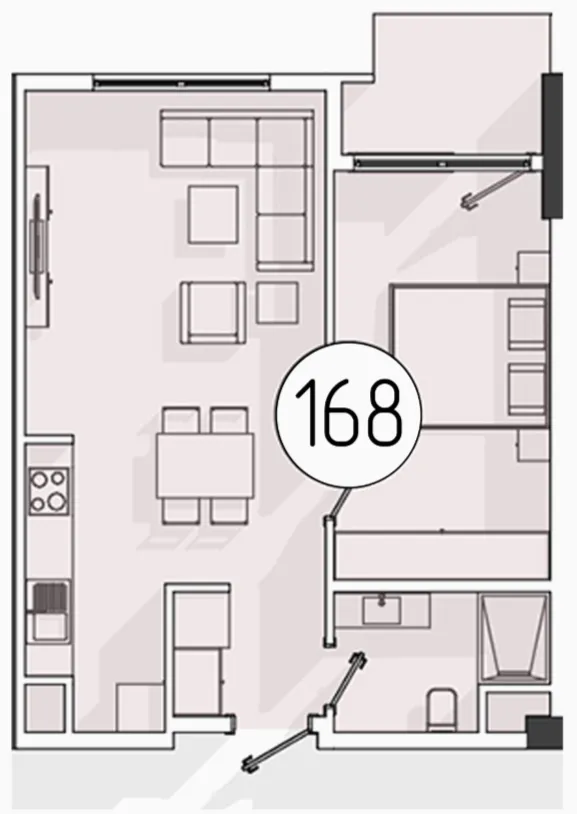 2 xonali 49 m²