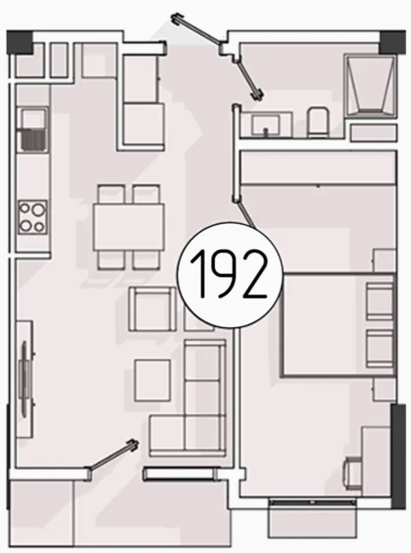 2 xonali 45.36 m²
